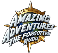 Amazing Adventures The Forgotten Ruins title screen for Nintendo DS